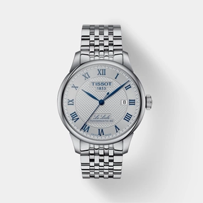 Le Locle Men's Silver Automatic Stainless Steel Watch T0064071103303 budget    watches    watches classic
