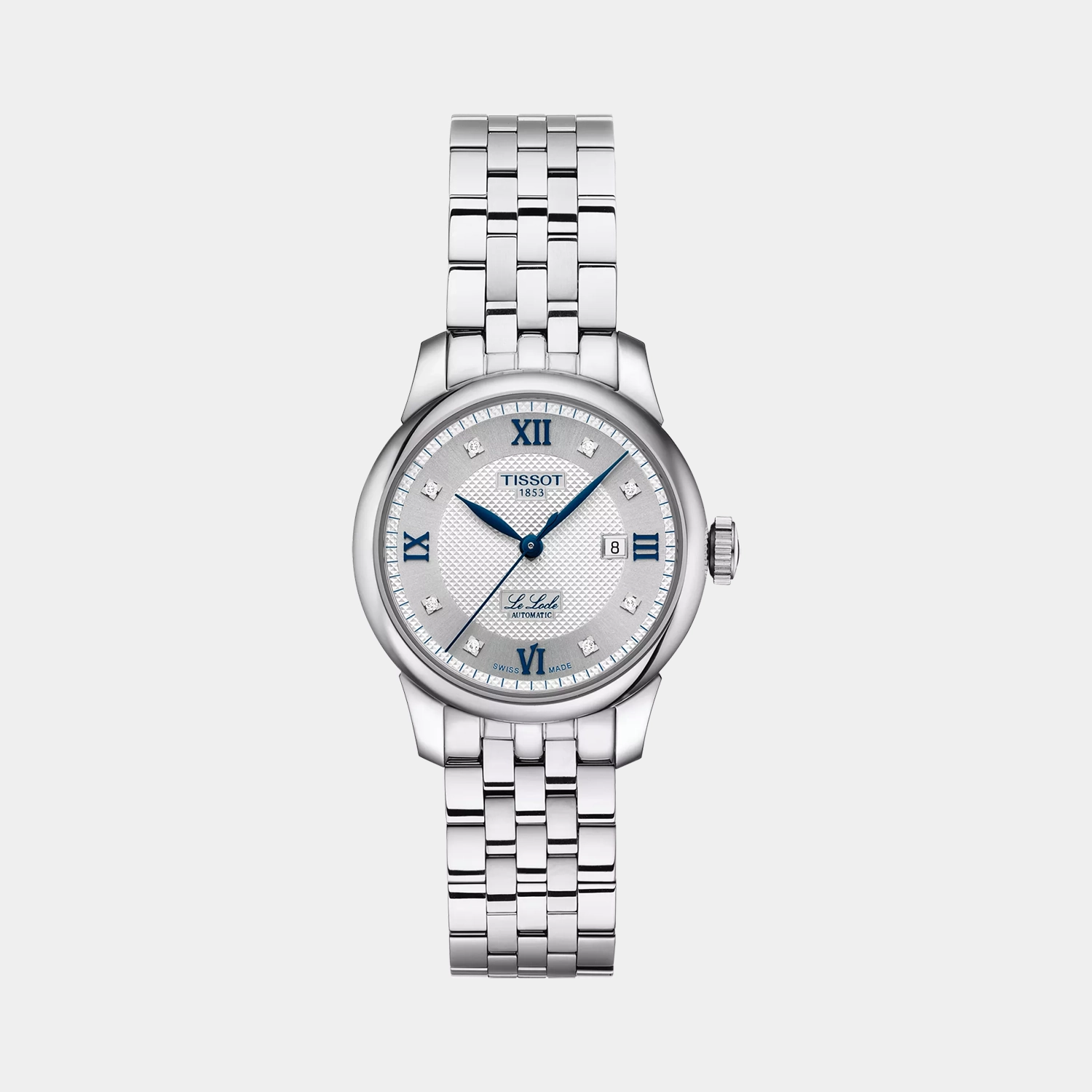 Le Locle T-Classic Women's Analog Silver Dial Automatic Stainless Steel Watch T0062071103601 budget    watches    watches classic