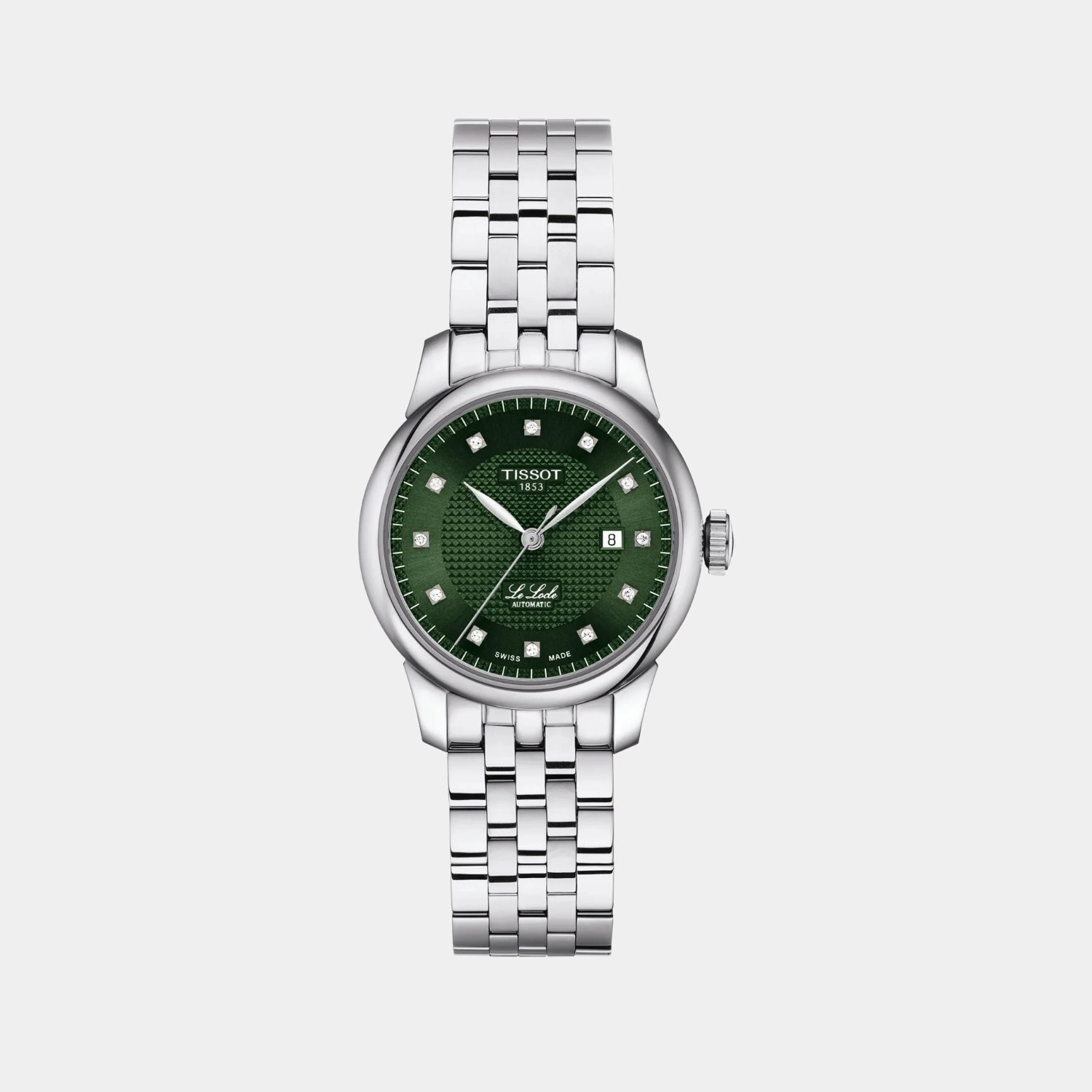 Le Locle Women Automatic Green Dial Analog Stainless Steel Watch T0062071109600 budget    watches    watches classic