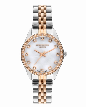 Lee Cooper - LC07818.520 - Women's Super Metal Silver/Rose Gold Watch women's watches,watch for women