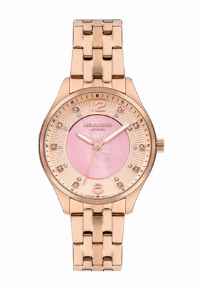 Lee Cooper - LC07832.410 - Women's Super Metal Rose Gold Watch women's watches,watch for women