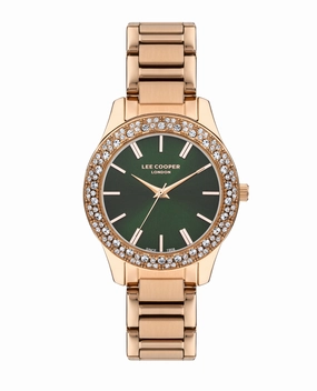 Lee Cooper - LC07869.470 - Women's Super Metal Rose Gold Watch women's watches,watch for women