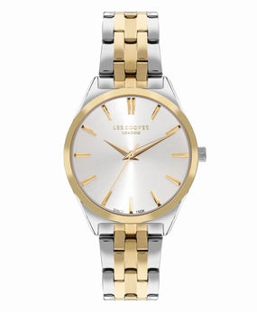 Lee Cooper LC07833.230 Women's Super Metal Silver/Gold Watch women's watches,watch for women