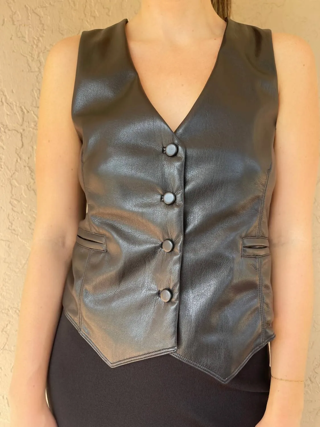 Liddy Vest In Black
