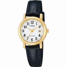 Lorus RH764AX-5 Affordable Leather Watch Leather Watch Discount
