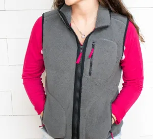 Love Yourself Vest In Grey/black