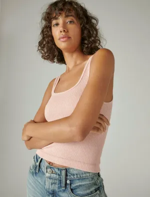 Lucky Brand Seamless Tank Rose Cloud Lucky Brand