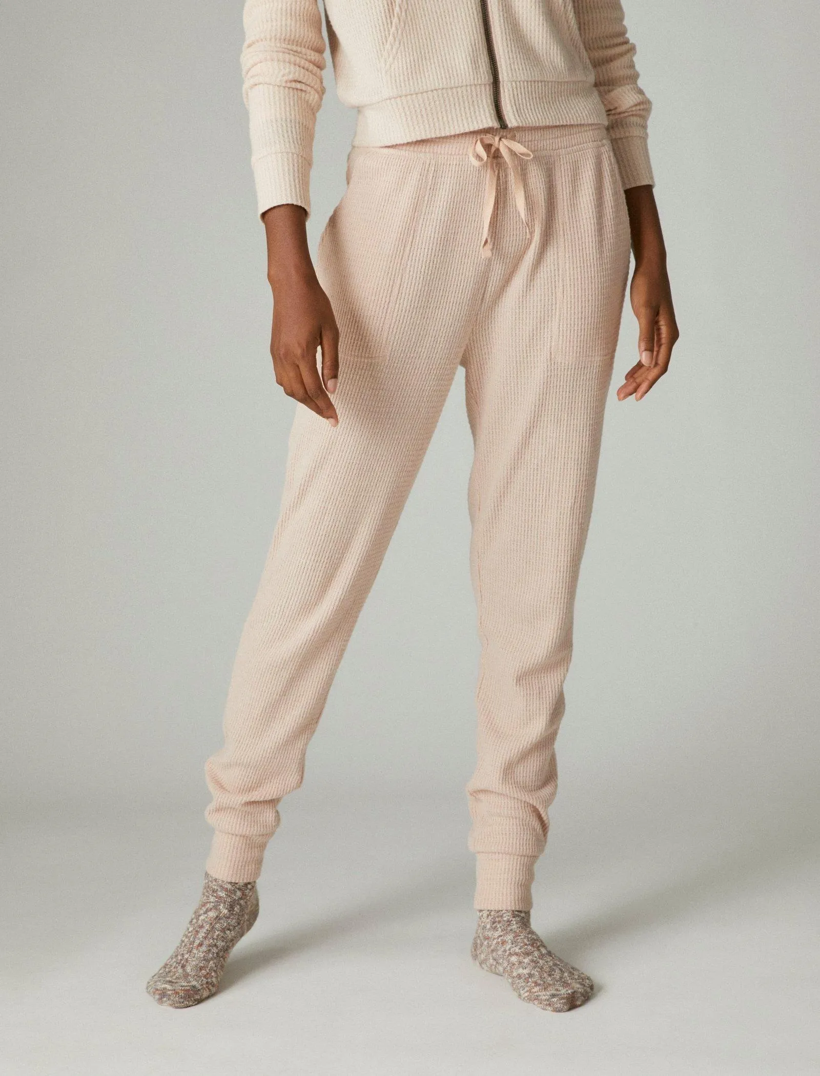 Lucky Brand Women's Cloud Jersey Waffle Jogger