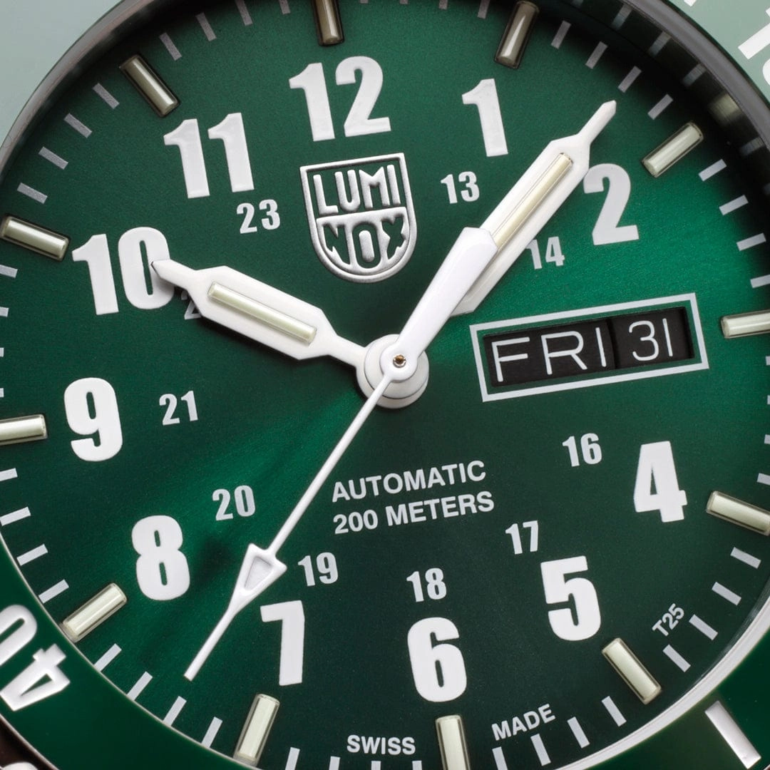 Luminox Automatic Sport Timer Green Dive 42 mm Watch XS.0937