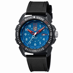 Luminox Men's Swiss Quartz Watch - Ice-Sar Arctic Blue Dial Black Strap Dive | 1003 Luxury Quartz Watch Quartz Watch Sale
