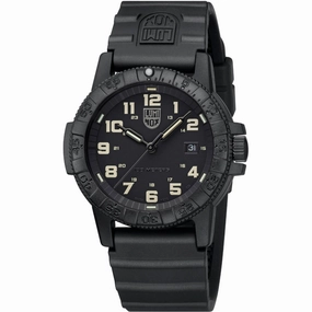 Luminox Men's Watch - Leatherback Sea Turtle Giant Black Dial Rubber Strap | XS.0330 men's watches best men's watches under $500 affordable men's watches men watches classic