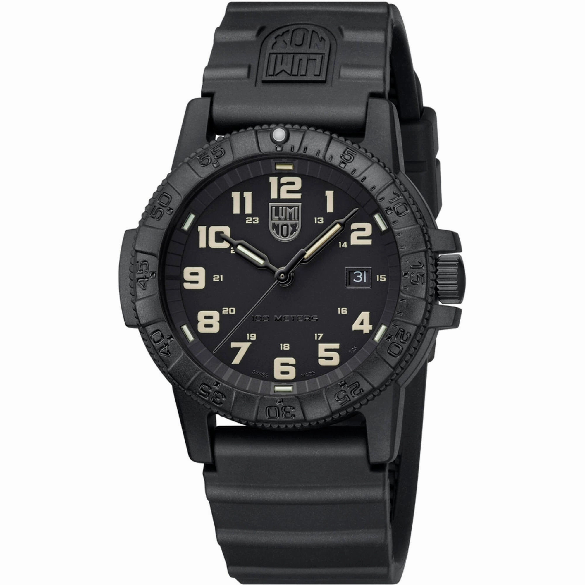Luminox Men's Watch - Leatherback Sea Turtle Giant Black Dial Rubber Strap | XS.0330 men's watches best men's watches under $500 affordable men's watches men watches classic