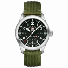 Luminox Men's Watch - P??8 Lightning Steel Case Black Dial Green Strap | XA.IE21 