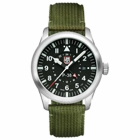 Luminox Men's Watch - P??8 Lightning Steel Case Black Dial Green Strap | XA.IE21 men's watches best men's watches under $500 affordable men's watches men watches classic