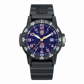 Luminox Red Bull Blue Dial Black Rubber Strap Watch XS.0321.ARB 