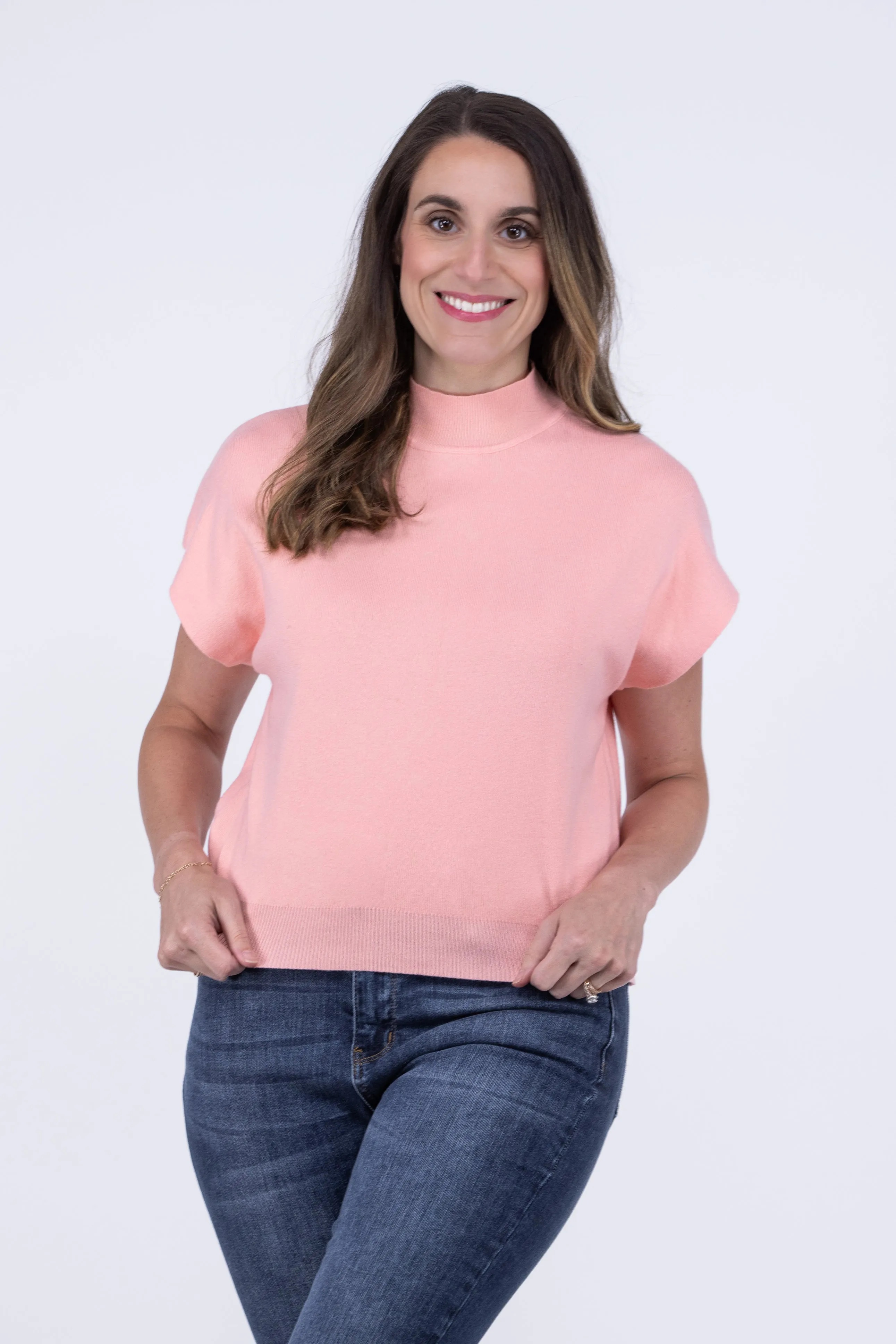 Made it Through Women's Rounded Neckline Boxy Sweater Top