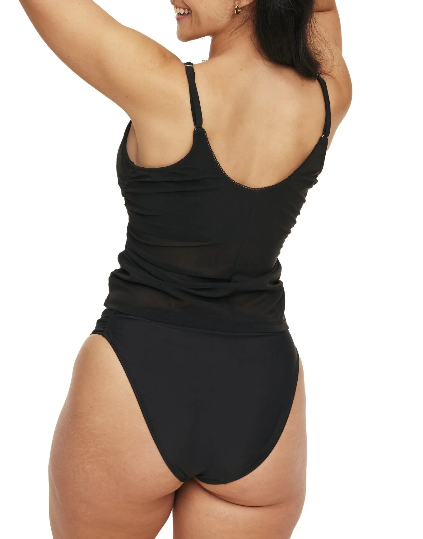 Marseille Women's Plus-Size Swimwear Tankini Top