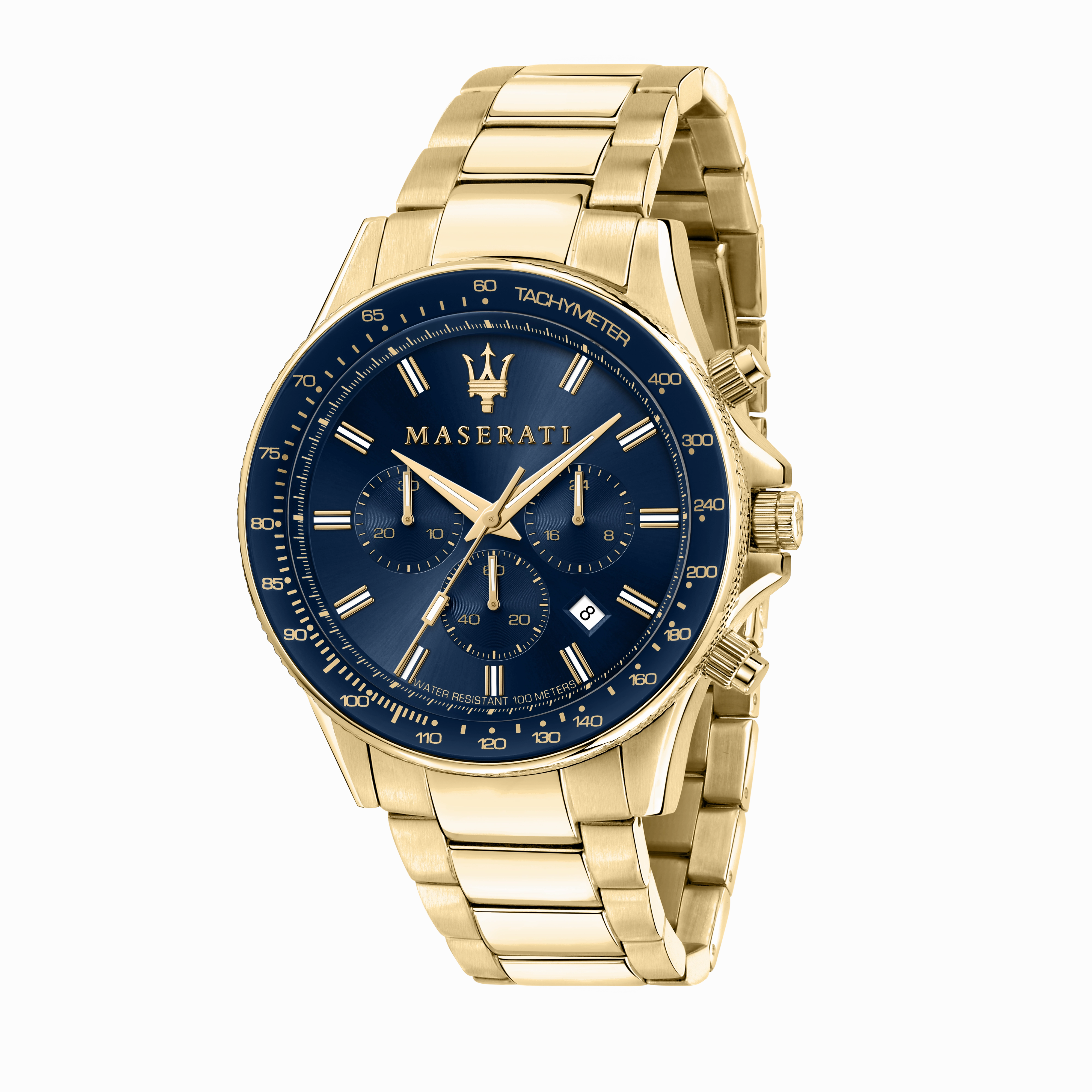 Maserati Sfida Gold Chronograph 
