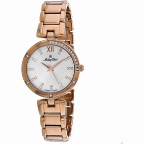 Mathey Tissot Women's Watch - Classic Rose Gold Stainless Steel Bracelet | D2583PI Luxury Quartz Watch Quartz Watch Sale