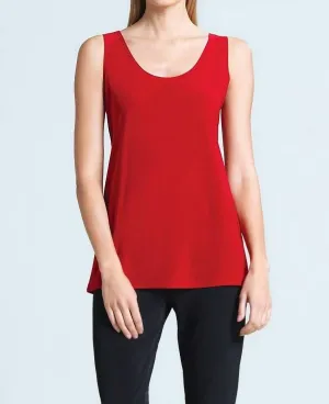 Mid-Length Tank In Red