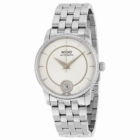 Mido Women's Diamond Watch - Baroncelli II Stainless Steel Bracelet | M0072076103600,automatic watch,automatic watches for men,automatic watches for women,luxury automatic watch,minimalist automatic watch,dress automatic watch,vintage automatic watch,auto