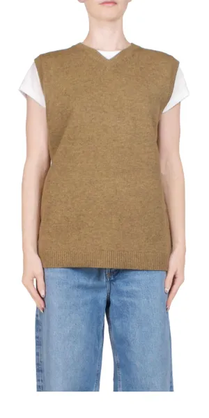 Milano Sweater Vest In Hunter