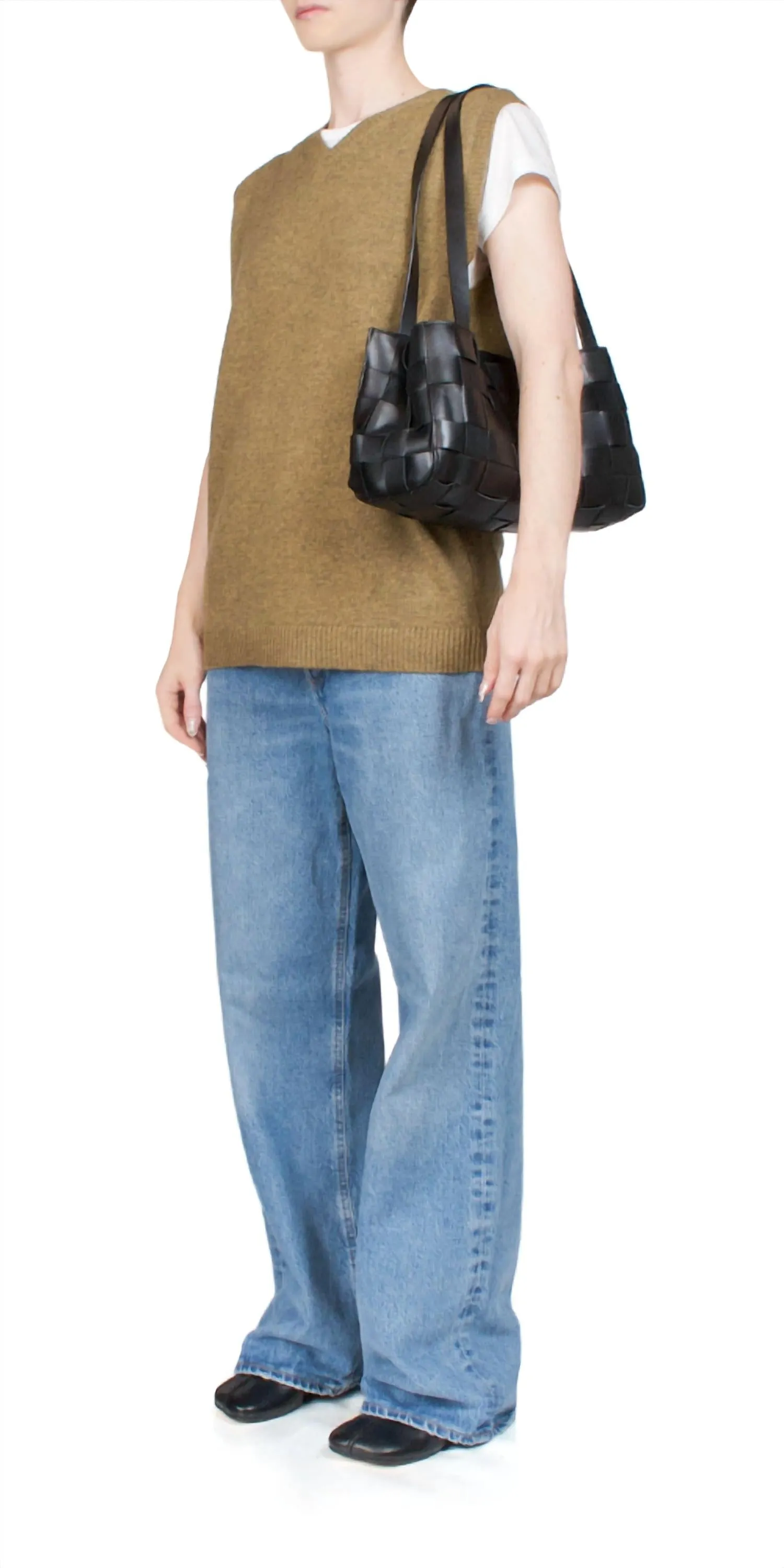 Milano Sweater Vest In Hunter