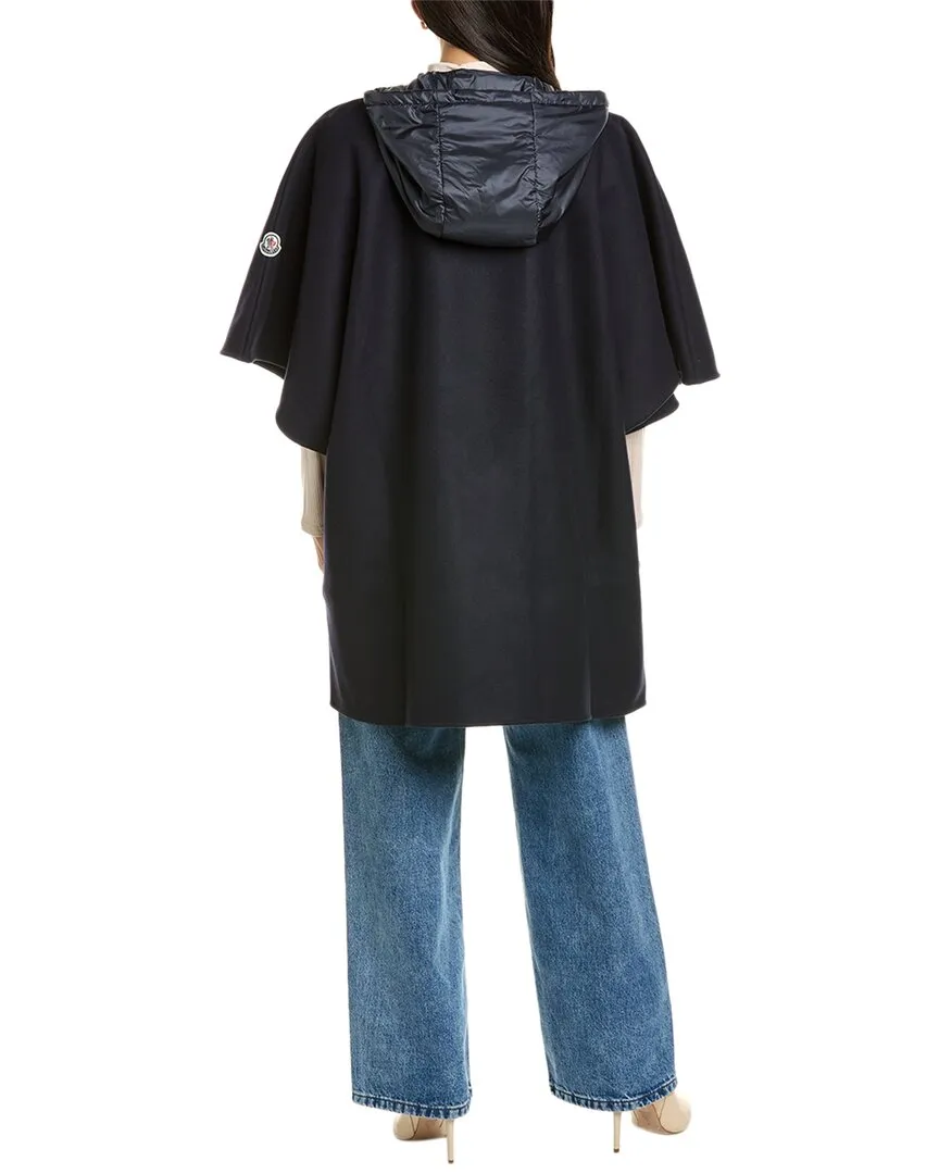 Moncler Wool-Blend Cape