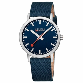 Mondaine Classic Deepest Blue Watch A660.30360.40SBD 