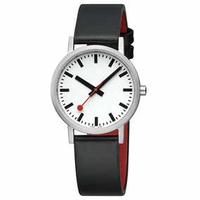 Mondaine  Classic Pure White Dial Watch A660.30314.16OMV 