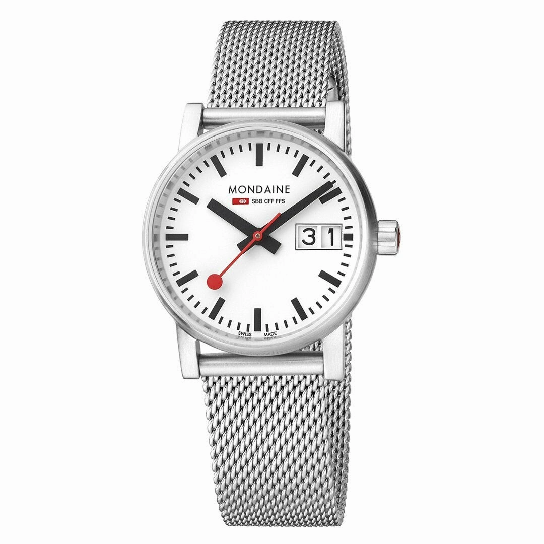 MONDAINE OFFICIAL SWISS RAILWAYS EVO2 BIG DATE MSE.30210.SM,quartz watch, quartz watches for men, quartz watches for women, best quartz watch, minimalist quartz watch, luxury quartz watch, waterproof quartz watch,analog quartz watch, digital quartz watch,a