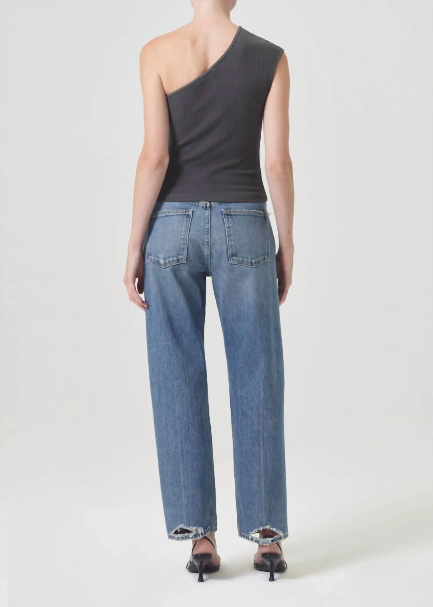 Nessa Tank In Tyre (Dark Charcoal)