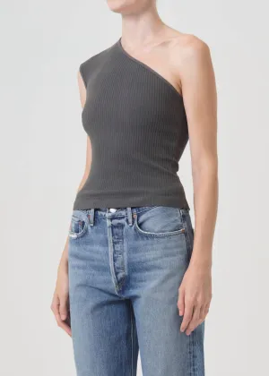 Nessa Tank In Tyre (Dark Charcoal)