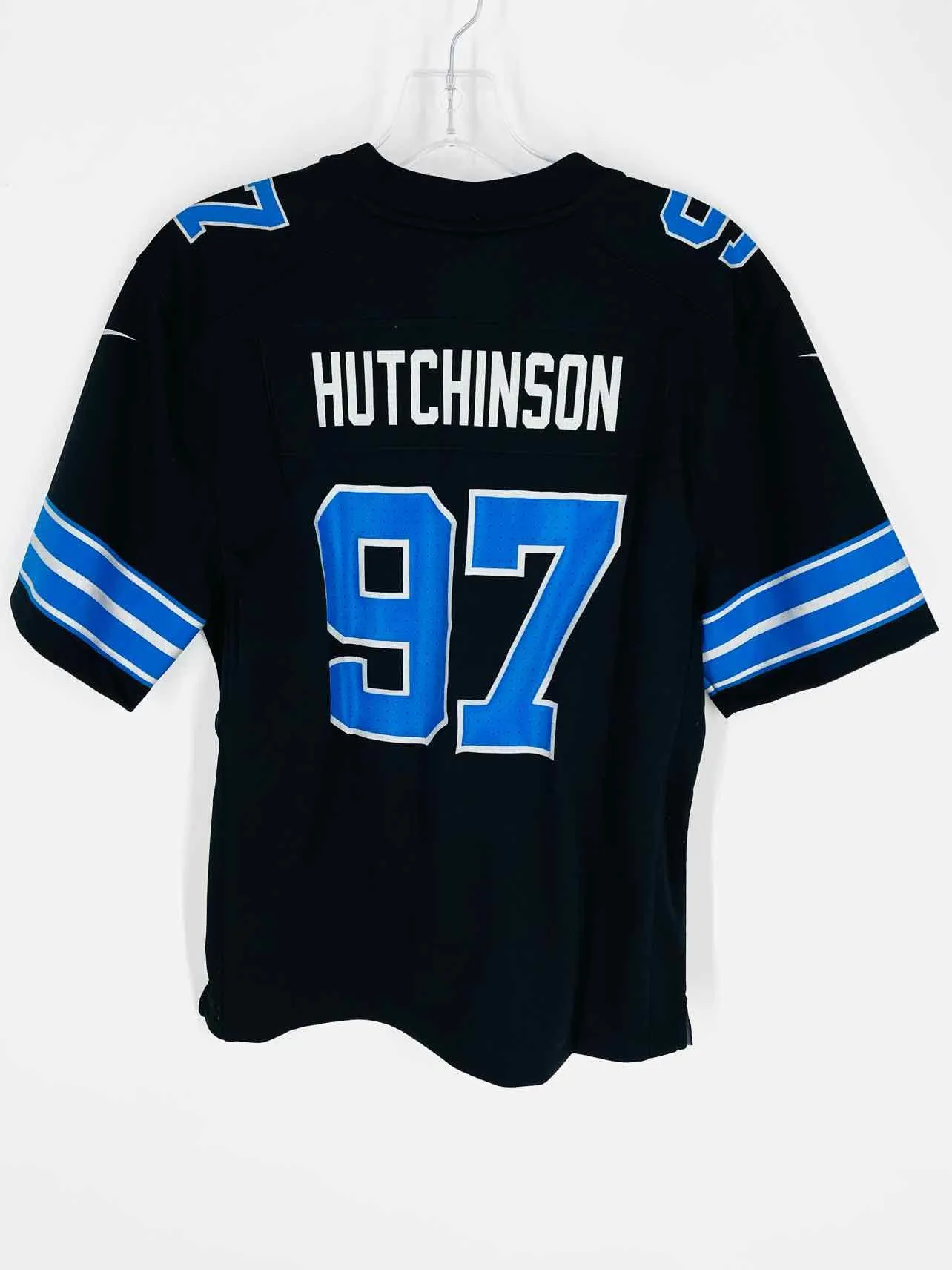NFL Size L Bk/Bl/Wh NEW Tops Jersey