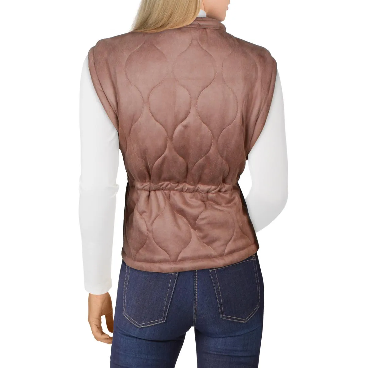Nightshade Womens Quilted Layering Outerwear Vest