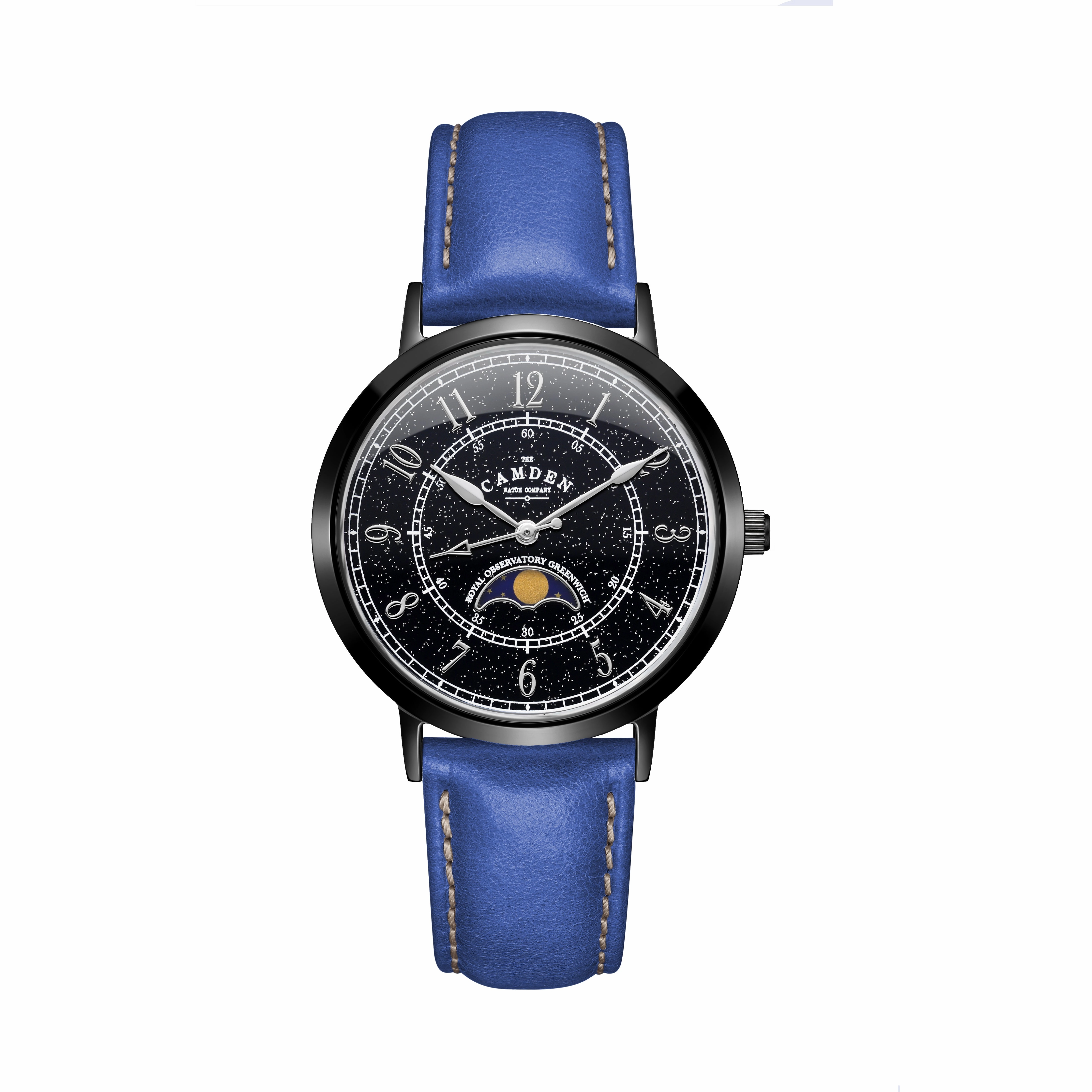 No.27 Moonphase Black, Black and Navy,women's watches,ladies watch,elegant women's watch, minimalist women??s watch,fashion watch for women, classic watch for women,waterproof women??s watch,women's watch for work, women's watch for gift, wedding watch