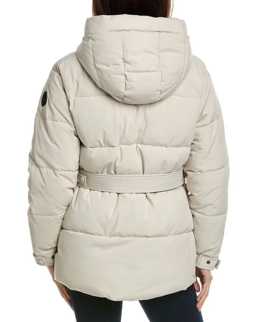 NOIZE Bonita Holographic Belted Parka