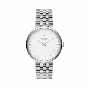 Nordgreen Infinity 32mm Silver Watch 