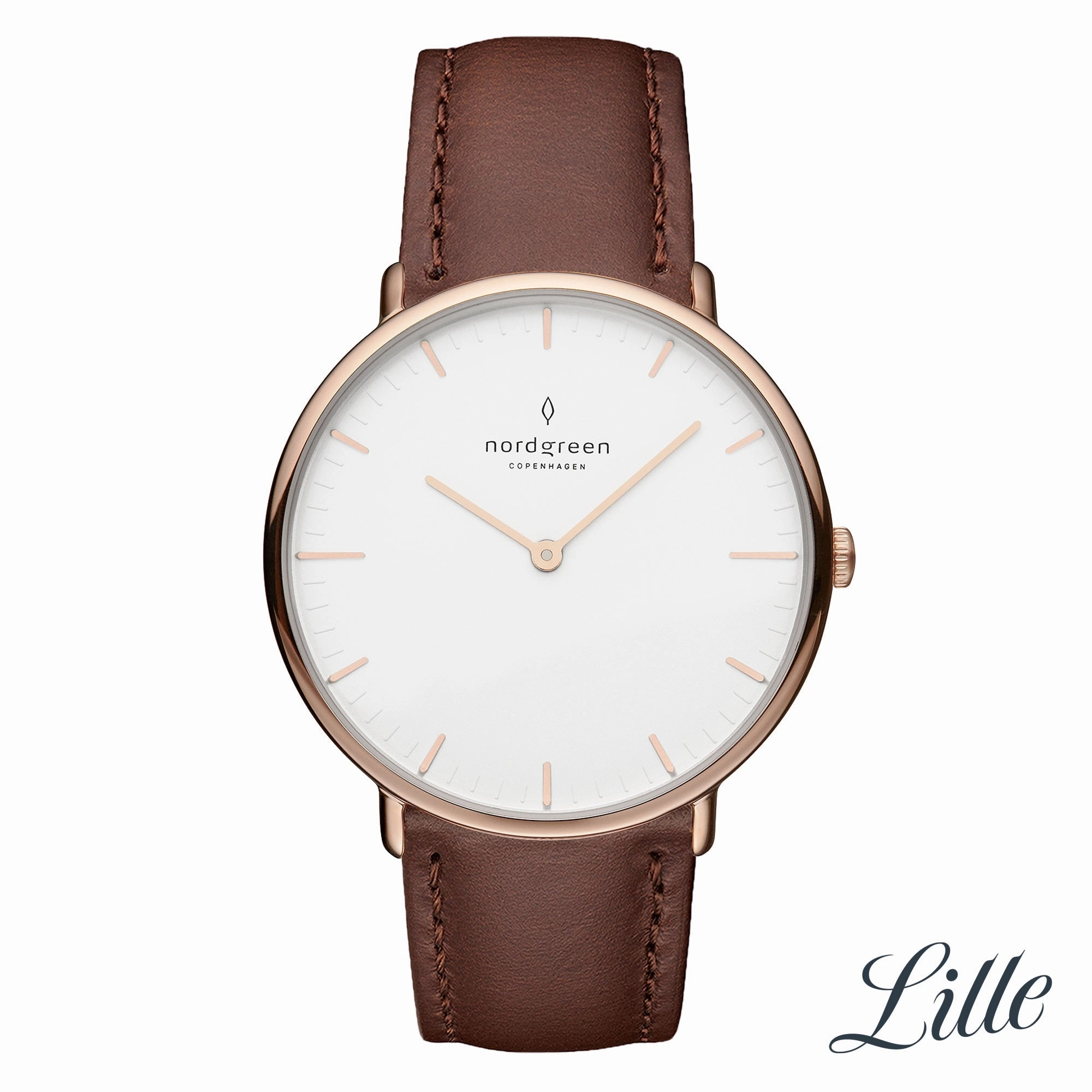 Nordgreen Native 36mm Brown Watch 