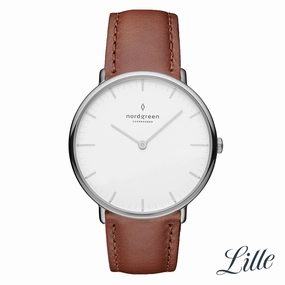 Nordgreen Native 40mm Brown Watch 