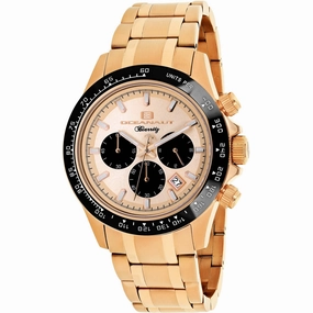 Oceanaut Men's Watch - Biarritz Rose Gold Dial Plated Steel Bracelet | OC6122 Luxury Quartz Watch Quartz Watch Sale