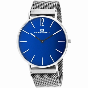 Oceanaut Men's Watch - Magnete Quartz Blue Dial Stainless Steel Bracelet | OC0102 