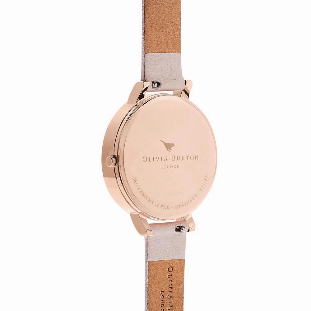 Olivia Burton Semi Precious Rose Gold Blossom Watch - Gold