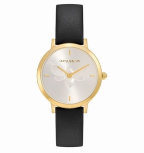 Olivia Burton Signature Bee Ultra Slim Ladies Watch 24000019 