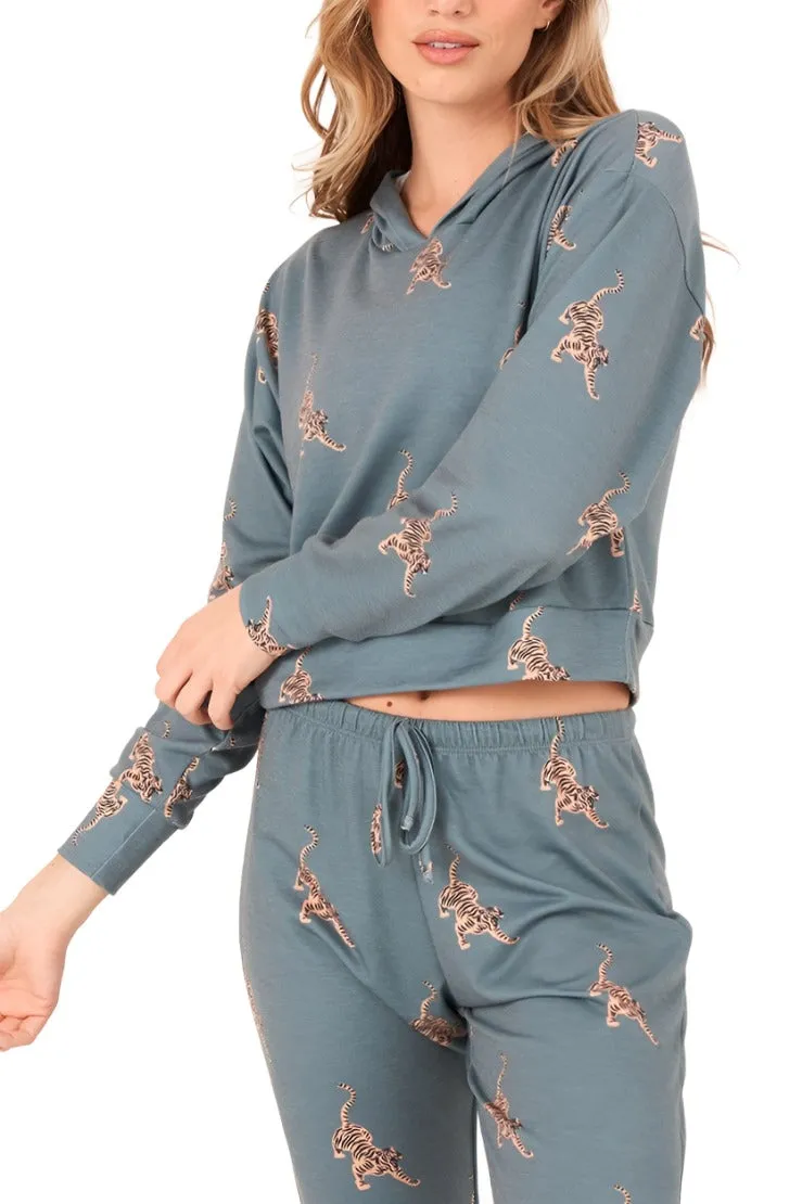 Onzie Flow Weekend French Terry Crop Hoodie 3815
