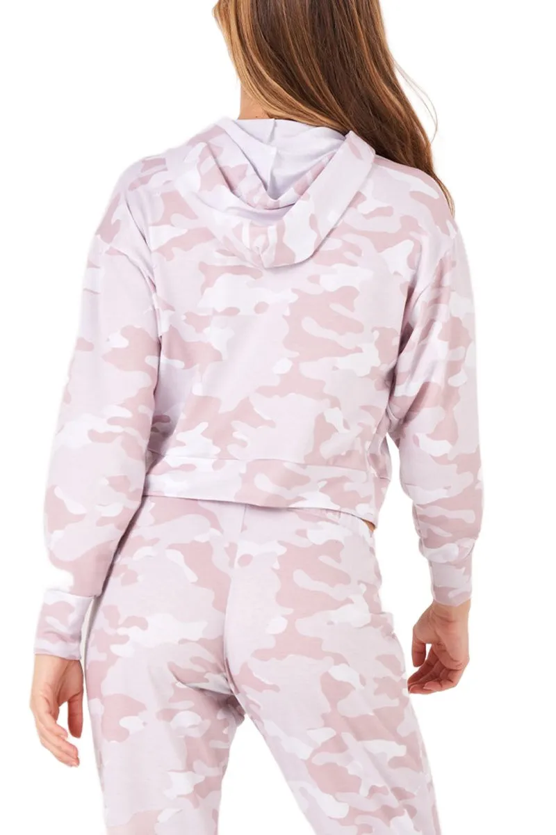 Onzie Flow Weekend French Terry Crop Hoodie 3815