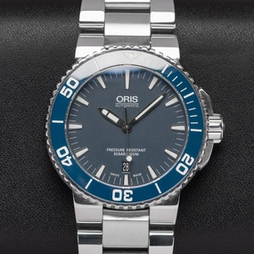 Oris Aquis Date 01 733 7653 4155 affordable sports watches lightweight cycling smart running swimming sports watches