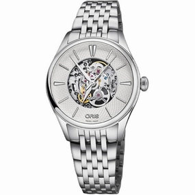 Oris Women's Automatic Watch - Artelier Silver Steel Bracelet | 01 560 7724 4051MB,automatic watch,automatic watches for men,automatic watches for women,luxury automatic watch,minimalist automatic watch,dress automatic watch,vintage automatic watch,automa