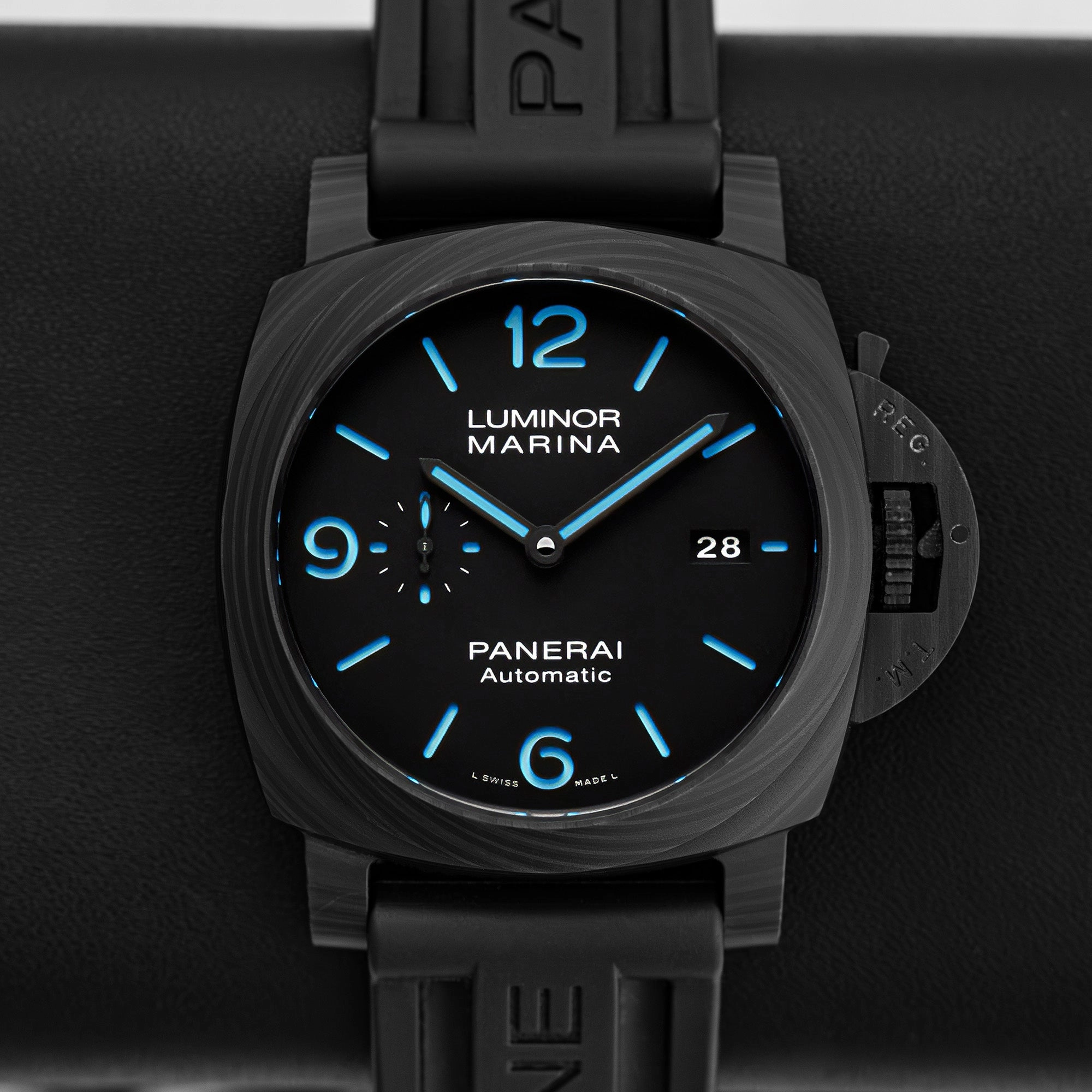 Panerai Luminor Marina Carbotech PAM01661 affordable sports watches lightweight cycling smart running swimming sports watches