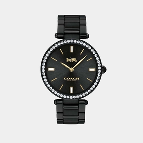 Park Women Quartz Black Dial Analog Stainless Steel Watch 14503421 women watches best women watches affordable women's watches branded women watches